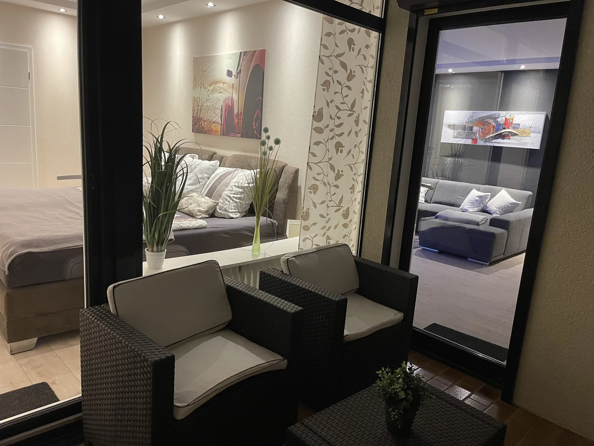 Residenzschloss Balkon Schlafzimmer Wohnzimmer